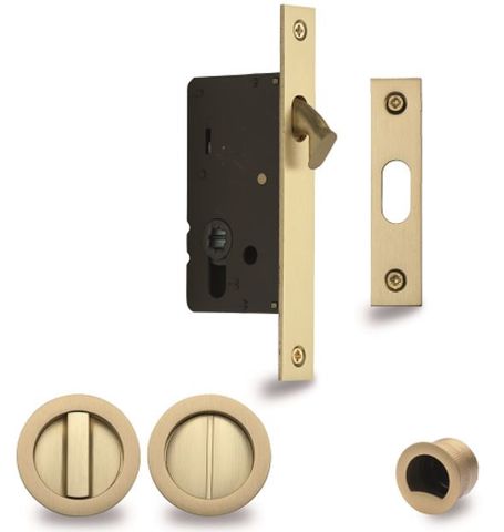 Zanda 8106.SB 8106 Privacy Flush Pull Set SB