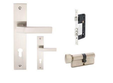 ZANDA 8126.E4 QUATTRO LONGPLATE ENTRANCE LOCK SET