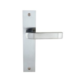 ZANDA 8126 QUATTRO LEVER ON LONGPLATE PAIR 240X45MM SC