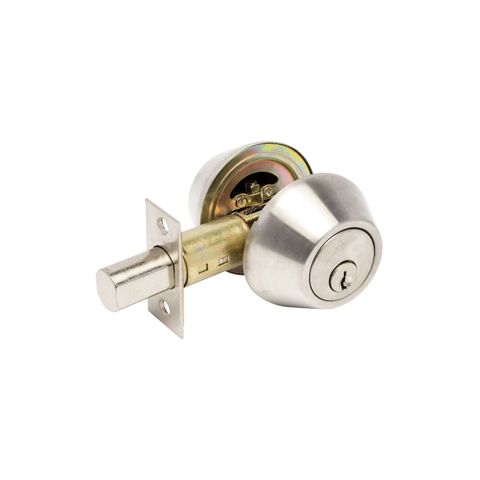 ZANDA 9011 JURA ROUND DEADBOLT WITH DOUBLE CYLINDER BN