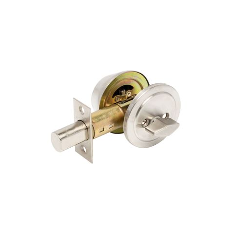 ZANDA 9012 JURA ROUND DEADBOLT WITH SINGLE CYLINDER BN