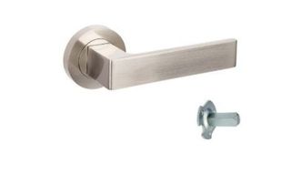 ZANDA 10083.D BOSTON ROUND ROSE DUMMY LEVER BN