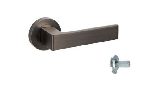 ZANDA 10083.D BOSTON ROUND ROSE DUMMY LEVER GN