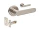 Zanda 10091.BN 10091 Duke Round Rose Passage Set With Latch BN