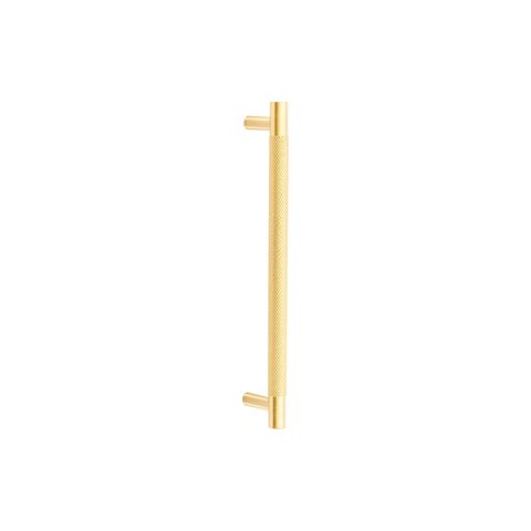 ZANDA 10692 ZURICH KNURLED CABINET HANDLE 160MM SB