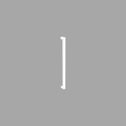 Zanda 13505.BB.WHT 13505 Toorak Back To Back Pull Handle Set 625mm WHT