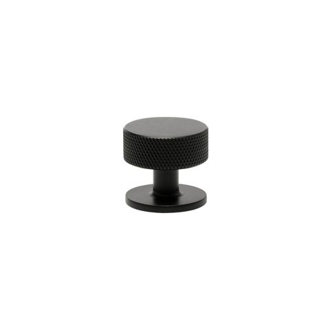 ZANDA 16048 FLORIDA KNURLED KNOB 32MM BLK