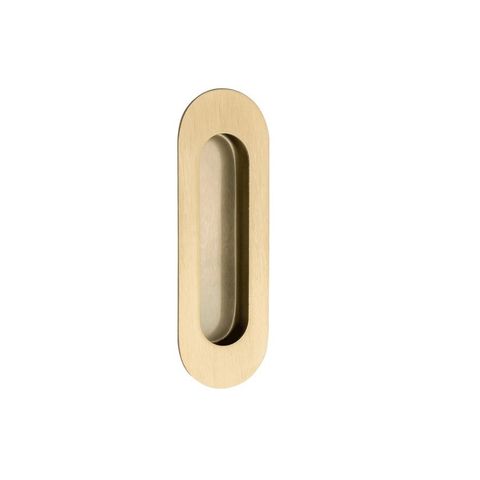 ZANDA 5241 OVAL FLUSH PULL 120X40MM CONCEALED FIX SB