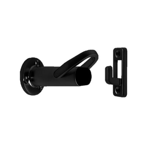 ZANDA 5258 DOOR STOP AND HOLDER BLK