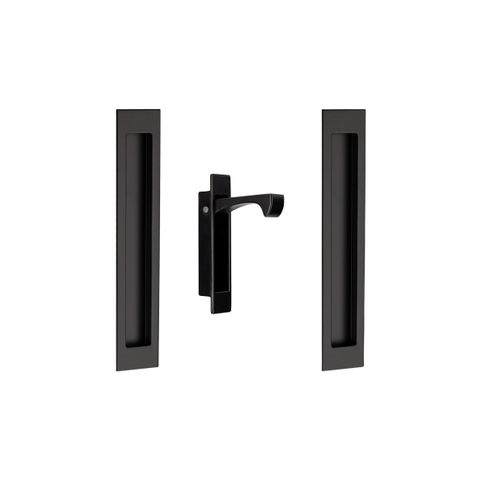 Zanda 5319.BLK Verve Flush Pull Kit 150x37mm BLK