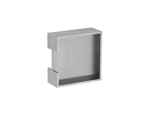 ZANDA 5350 SQUARE FLUSH PULL 100X100X35MM SS