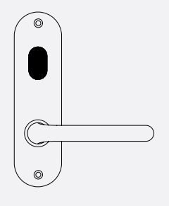 DORMAKABA 6700 INT ROUND PLATE W/CYL HOLE + 31 LEVER SSS