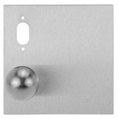 LOCKWOOD 200 ARTEFACT INT PLATE W/GUARD CYL + 20 KNOB LH SS