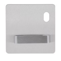 LOCKWOOD 202 ARTEFACT EXT PLATE W/CYL HOLE + 90 LEVER RH SS
