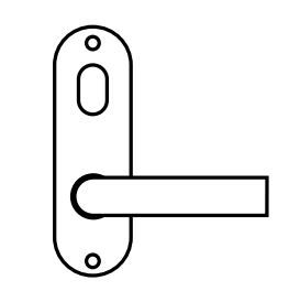 LOCKWOOD 21304NN/96 INTERNAL PLATE FURNITURE