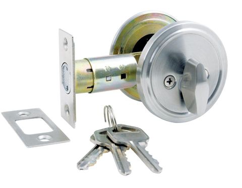 ZANDA 9061 JURA ELITE ROUND DEADBOLT WITH DOUBLE CYLINDER BN