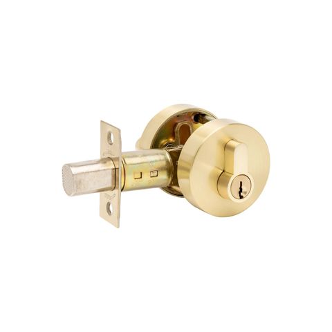 ZANDA 9061 JURA ELITE ROUND DEADBOLT WITH DOUBLE CYLINDER SB