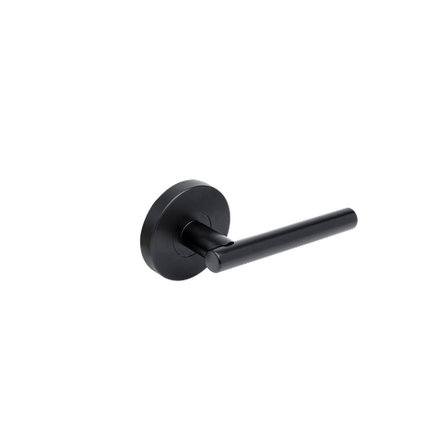 ZANDA 9142 BAXTER ROUND ROSE DUMMY LEVER BLK