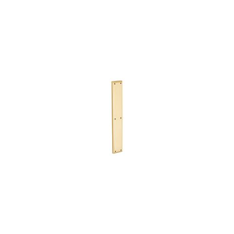 ZANDA 9366 SOLID BRASS PUSH PLATE 464X76MM SB