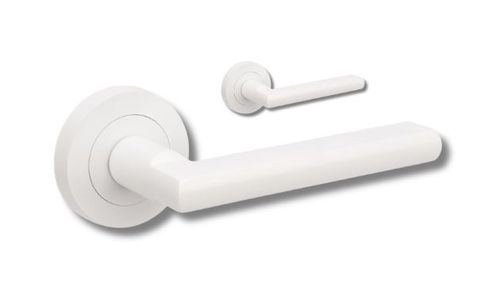 Zanda 10020.WHT 10020 Epic Round Rose Lever Set WHT