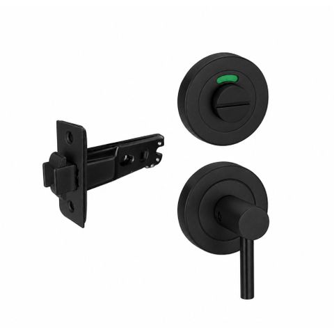 Zanda 10422.BLK 10422 Sdib-Bk Sliding Disabled Indicating Bolt BLK