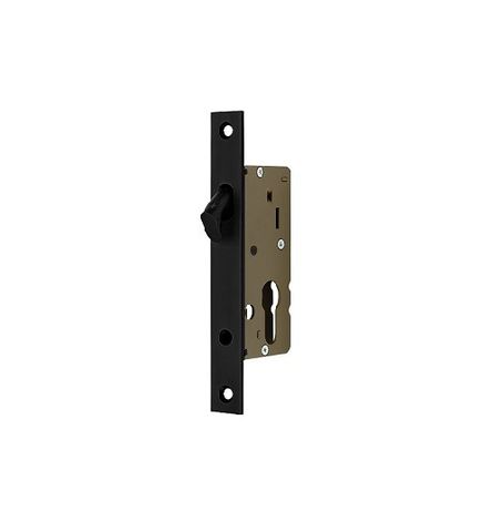 ZANDA 10530 SLIDING EURO MORTICE LOCK 30MM BACKSET BLK