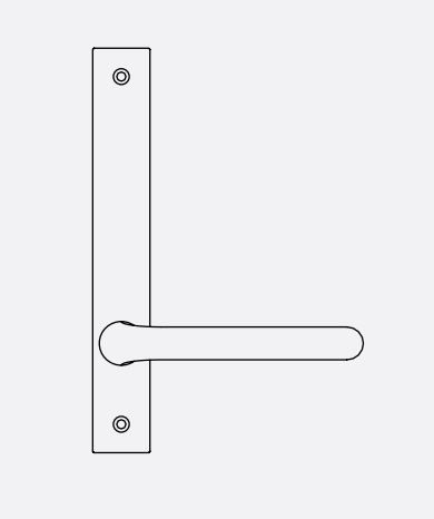 DORMAKABA 6406/31 INTERNAL NARROW PLATE FURNITURE