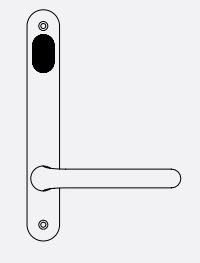 DORMAKABA 6501/37 INTERNAL NARROW PLATE FURNITURE