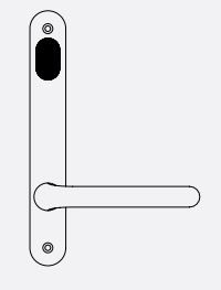 DORMAKABA 6501/39 INTERNAL NARROW PLATE FURNITURE
