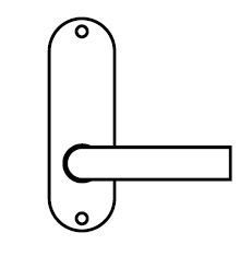 LOCKWOOD 212 ARTEFACT INTERNAL PLATE WITH 166 LEVER SS