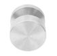 Designer Doorware NK-R05-TL60-SN Niki Knob Set On R05 Rose Inc. Latch Bolt