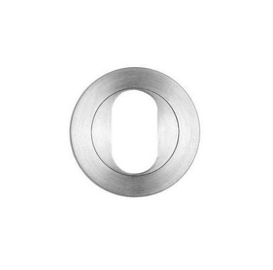 DESIGNER DOORWARE OVAL CYLINDER ESCUTCHEON R10 ROSE