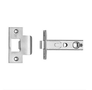 DESIGNER DOORWARE TUBULAR LATCH 60MM BACKSET SSS