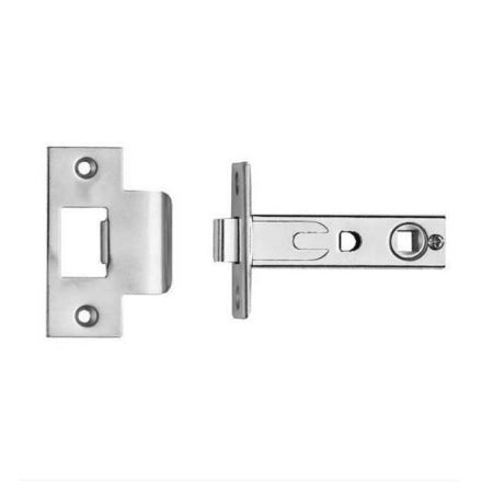 DESIGNER DOORWARE TUBULAR LATCH 60MM BACKSET SSS