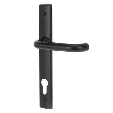 PALLADIUM D/CYL LOCK GIDGEE LEVER FURN SET BLK