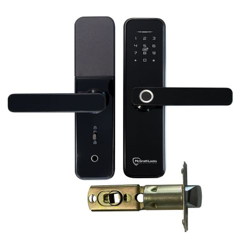 MCGRATH NX5 SMART ELECTRONIC DIGITAL LOCK WITH 60/70MM ADJUSTABLE LATCH