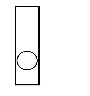 LOCKWOOD 224 ARTEFACT EXTERNAL PLATE WITH 20 KNOB SS