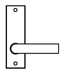 LOCKWOOD 224 ARTEFACT INTERNAL PLATE WITH 111 LEVER SS