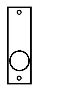 LOCKWOOD 224 ARTEFACT INTERNAL PLATE WITH 20 KNOB SS