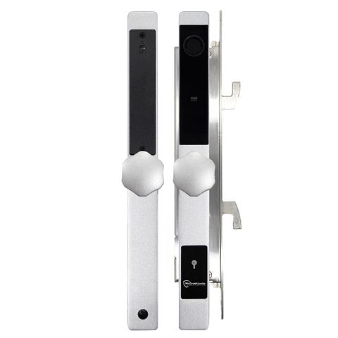 MCGRATH A231 SLIMLINE DIG LCK HEX HANDLE SIL W/EU 28MM BSET