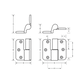 METLAM OL L/O S/HINGE R HC SUIT 13MM THICK MATR