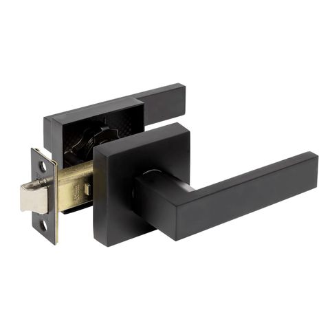 ZANDA 11508 TRIDENT KEY IN LEVER PASSAGE SET BLK