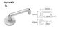 LEGGE 6000 SERIES ALPHA PRIVACY LEVER SET INC LATCH - S