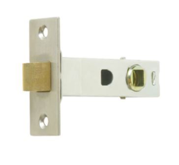 TUBULAR LATCH 60mm B/SET 7.6MM SPINDLE W/ T'STRIKE & SCREWS