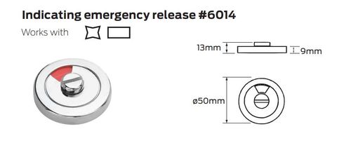 LEGGE 6000 SERIES L6014 INDICATING EMERGENCY RELEASE TURN