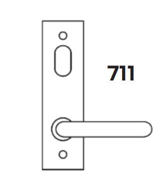 LEGGE L711 INT PLATE W/-CYL HOLE # 57 ANGELO LEVER S