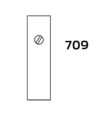 LEGGE EXTERNAL PLATE W/EMERG RELEASE S