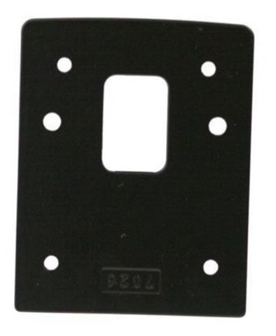 LOCKWOOD 001 DEADLATCH PACKING PLATE BLACK