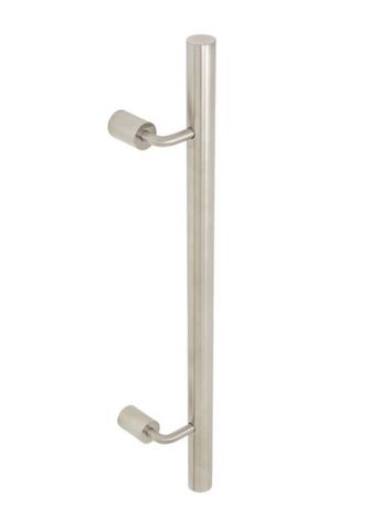 BARBEN BAH-180 32MM SINGLE TIMBER / ALUM D45 DISK FIXED ENTRY PULL HANDLE