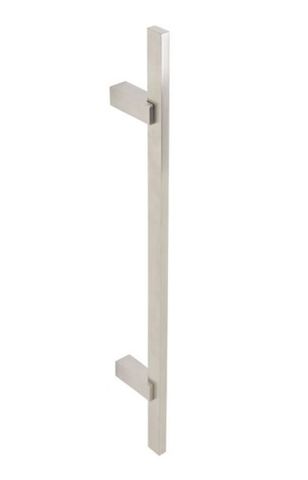 BARBEN BAH-145 25x12MM BACK TO BACK TIMBER / ALUM ENTRY HANDLE SET